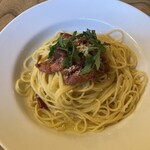 Torattoria Iru Ruogo - ローストビーフのペペロンチーノ