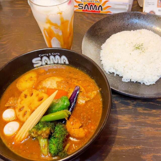 スープカレー カフェ サマ 釧路店（Soup Curry & Cafe SAMA） - 東釧路（スープカレー）の写真