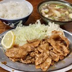 舞木ドライブイン - 焼肉定食　ご飯との相性200%!!