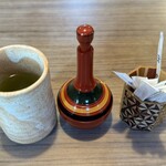 うなぎ 松琴楼 - 卓上セット+お茶
