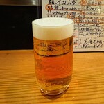 Uosui - 生ビール小で。