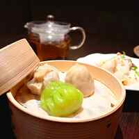 四種類の点心が楽しめる！-飲茶セット　