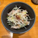 Ramen Genki - ネギチャーシューごはん