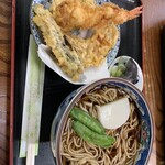 田中屋 - 天ぷらそば　750円