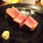 鳥茂 - サーロインステーキ