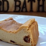 cafe Birdbath - 黒糖のチーズケーキ