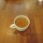 カフェ・フレスカ - セットのスープ