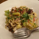 ダコージ - (たしか)スモークしたマグロ・アンチョビのスパゲッティ