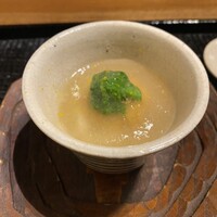 蕎味 櫂 - 白子とうにの茶碗蒸し
