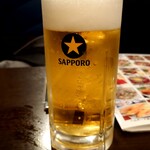 いづみ屋 - サッポロ生ビール：680円