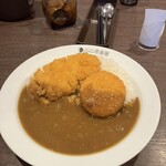 カレーハウス ＣｏＣｏ壱番屋 - ロースカツカレー➕クリームコロッケ