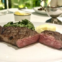 BEEF STEAK CLUB KIYO GINZA - USプライムサーロインステーキ炭焼き