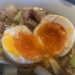 ヨコクラストアハウス - 味玉昆布水つけ麺（醤油）ちょい肉増し　¥1,320 固