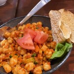ソウルフードインディア - 大好き！ひよこ豆のサラダ。(ちょい辛