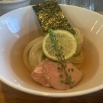 ヨコクラストアハウス - 味玉昆布水つけ麺（醤油）ちょい肉増し　¥1,320 固
