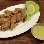 ソウルフードインディア 水道橋店 - マトンの何か。バジルとミントのソース