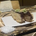 Anago Jiru Shiesaka Kaisen Tempura O-Uesuto - 