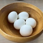 白樺山荘 - 無理の茹で卵