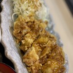 黒酢チキン南蛮定食 たかもとや - 