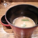 鮨し人 - 魚出汁スープ