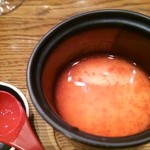 鮨し人 - 梅だけ茶碗蒸し