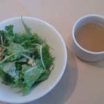 ザ オイスタールーム 名古屋ラシック店 - Ｄセット：サラダ、スープ