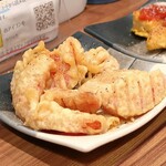 シウマイ堂 正屋 - 金時人参天ぷら