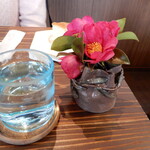 La Rondine - 本日のお花とグラス