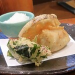 桶家乃隠居 - 天ぷら３品