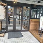 先代 きよゑ食堂 - 店舗入り口