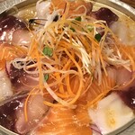 shakegarasou - 彩り鮮魚のカルパッチョ