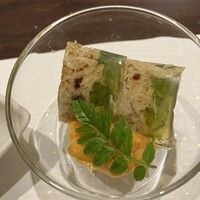 鮨 赤酢 はなやま - ズワイガニとウニ