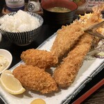 Meshi To Sake Takahiro - ミックスフライ定食