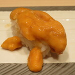 大宮 鮨 貴山 - 雲丹。