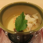 大宮 鮨 貴山 - 茶碗蒸し。