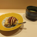 大宮 鮨 貴山 - 甘味　抹茶。