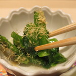 大宮 鮨 貴山 - 菜の花。