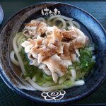 はなまるうどん - はなまるうどん 「塩豚ねぎうどん（小）」