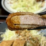 矢田かつ - 六白黒豚ロース定食
