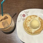 Birion Kohi - アイス珈琲オレ&クラシックパンケーキ