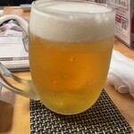 Minamikashiwa Shunno Sengyo To Shiki No Jizake Sushi No Isoichi - 誕生日のお祝いに磯一さんに来ました。最初は生ビールで乾杯です。