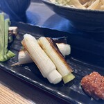 串焼き BUBU-TON - 深谷ネギ1本焼きだよー　特製味噌が絶品だよ！
