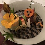 くりゑンテkawabata - 前菜の盛り合わせ