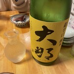 南柏 旬の鮮魚と四季の地酒 すしの磯一 - 本日飲んだ日本酒です。だいな。