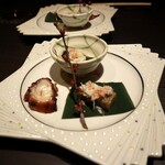 博多 かに福 - ◆前菜3種◎