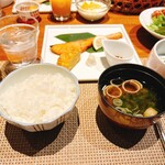 月岡温泉 摩周 - 新米コシヒカリ美味。