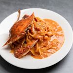 Migratory crab tomato cream