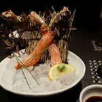 博多 かに福 - ◆ズワイガニとタラバガニのお造り