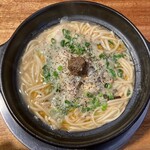 Yuno Dai Shokudou - 蟹の鍋焼き稲庭中華そば