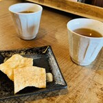 そば草香 - そばせんべい＆そば茶